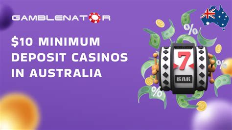 $10 deposit casinos australia